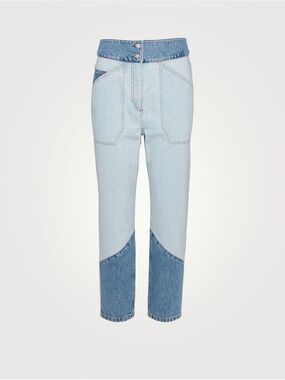 Ba&sh apolo two tone jeans from holt renfrew us 2